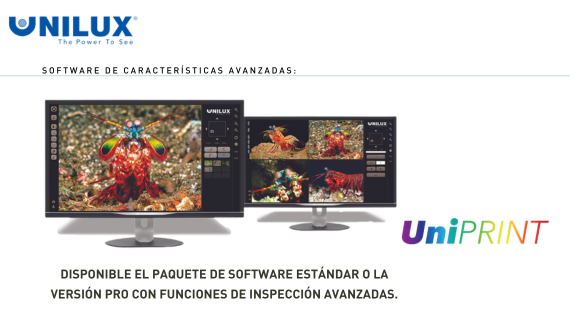 Sistema de video inspección UniPRINT de Unilux - Herrekor