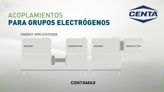 Acoplamientos CENTAMAX para grupos electrógenos de CENTA - HERREKOR SLU
