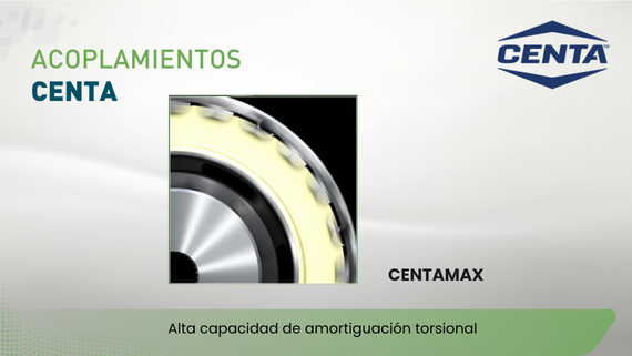 Acoplamientos CENTAMAX para grupos electrógenos de CENTA - HERREKOR SLU