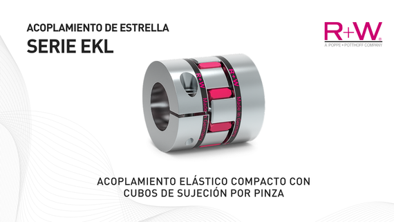 Serie EKL acoplamiento elástico compacto con cubos de sujeción por pinza - Herrekor