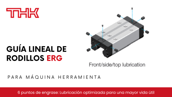 Nueva guía de rodillos ERG de THK- HERREKOR SLU