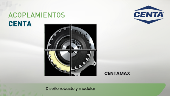 Acoplamientos CENTAMAX para grupos electrógenos de CENTA - HERREKOR SLU