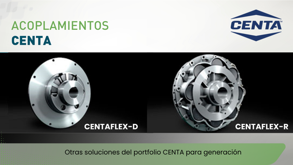 Acoplamientos CENTAMAX para grupos electrógenos de CENTA - HERREKOR SLU